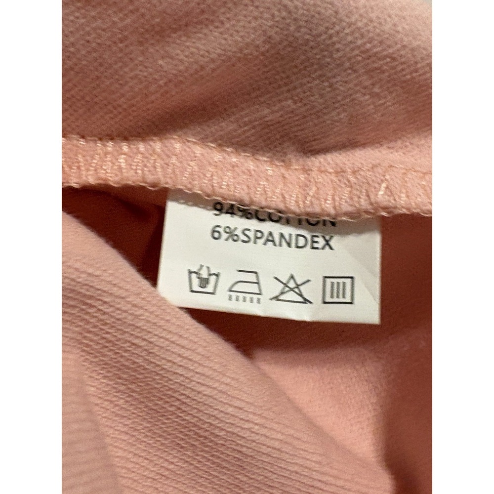 Arrive Guide Women's V-Neck Sleeveless Crop Top, Women's M Athletic Shirt Pink - Picture 8 of 8